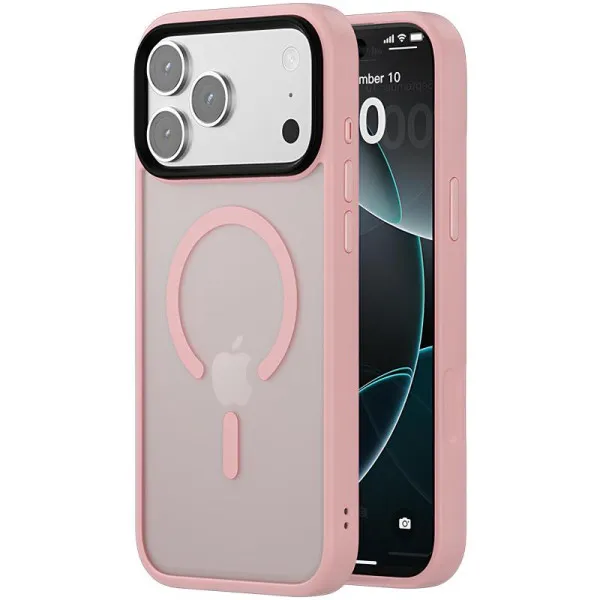 Чехол Ummi Colorful with Magnetic Fit для Apple iPhone 17 Pro Max / 18 Pro Max (6.9") — Розовый — фото 1 Чехол Ummi Colorful with Magnetic Fit для Apple iPhone 17 Pro Max / 18 Pro Max (6.9") — Розовый — фото 1