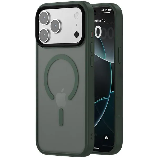 Чехол Ummi Colorful with Magnetic Fit для Apple iPhone 17 Pro Max / 18 Pro Max (6.9") — Зеленый — фото 1 Чехол Ummi Colorful with Magnetic Fit для Apple iPhone 17 Pro Max / 18 Pro Max (6.9") — Зеленый — фото 1
