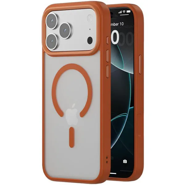 Чехол Ummi Colorful with Magnetic Fit для Apple iPhone 17 Pro Max / 18 Pro Max (6.9") — Оранжевый — фото 1 Чехол Ummi Colorful with Magnetic Fit для Apple iPhone 17 Pro Max / 18 Pro Max (6.9") — Оранжевый — фото 1