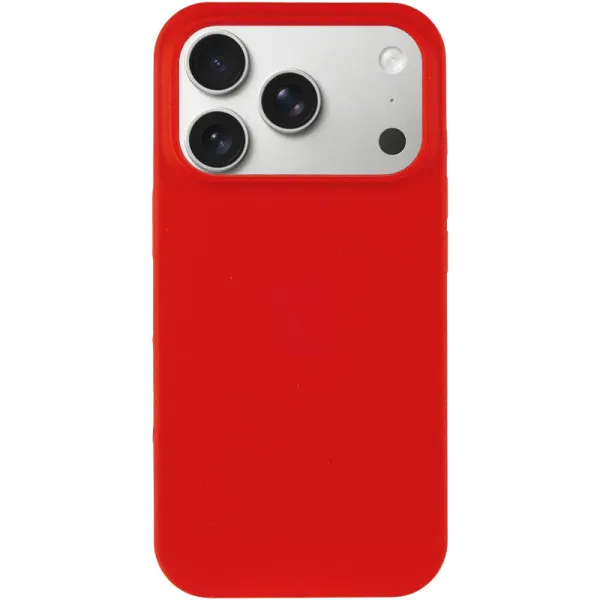 Чехол Silk Full Protective (AA) NO LOGO для Apple iPhone 17 Pro Max (6.9") — Красный — фото 2 Чехол Silk Full Protective (AA) NO LOGO для Apple iPhone 17 Pro Max (6.9") — Красный — фото 2