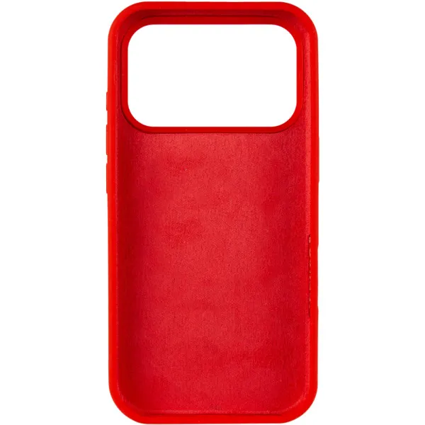 Чехол Silk Full Protective (AA) NO LOGO для Apple iPhone 17 Pro Max (6.9") — Красный — фото 3 Чехол Silk Full Protective (AA) NO LOGO для Apple iPhone 17 Pro Max (6.9") — Красный — фото 3