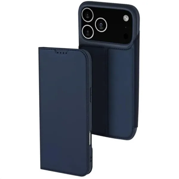 Чохол-книжка Dux Ducis з кишенею для візиток для Apple iPhone 17 Pro Max (6.9") — Синій — фото 1 Чохол-книжка Dux Ducis з кишенею для візиток для Apple iPhone 17 Pro Max (6.9") — Синій — фото 1