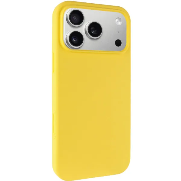 Чохол Silk Full Protective (AA) NO LOGO для Apple iPhone 17 Pro Max / 18 Pro Max (6.9") — Жовтий — фото 1 Чохол Silk Full Protective (AA) NO LOGO для Apple iPhone 17 Pro Max / 18 Pro Max (6.9") — Жовтий — фото 1