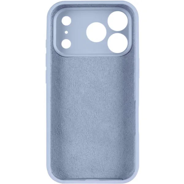 Чохол Silk Full Camera Protective (AA) NO LOGO для Apple iPhone 17 Pro Max / 18 Pro Max (6.9") — Блакитний — фото 3 Чохол Silk Full Camera Protective (AA) NO LOGO для Apple iPhone 17 Pro Max / 18 Pro Max (6.9") — Блакитний — фото 3