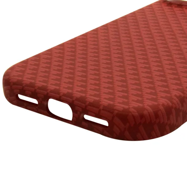 Чохол TPU+PC KVZV Triangular Pattern with Magnetic Fit для Apple iPhone 17 Pro Max / 18 Pro Max 6.9 — Червоний — фото 5 Чохол TPU+PC KVZV Triangular Pattern with Magnetic Fit для Apple iPhone 17 Pro Max / 18 Pro Max 6.9 — Червоний — фото 5