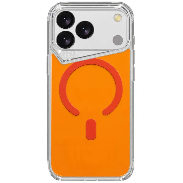 Чехол TPU+PC Gear4 Crystal Palace Shine with Magnetic Fit для Apple iPhone 17 Pro Max / 18 Pro Max — Оранжевый Чехол TPU+PC Gear4 Crystal Palace Shine with Magnetic Fit для Apple iPhone 17 Pro Max / 18 Pro Max — Оранжевый
