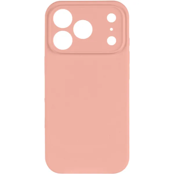 Чехол Silk Full Camera Protective (AA) NO LOGO для Apple iPhone 17 Pro (6.3") — Персиковый — фото 2 Чехол Silk Full Camera Protective (AA) NO LOGO для Apple iPhone 17 Pro (6.3") — Персиковый — фото 2