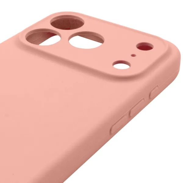 Чехол Silk Full Camera Protective (AA) NO LOGO для Apple iPhone 17 Pro (6.3") — Персиковый — фото 4 Чехол Silk Full Camera Protective (AA) NO LOGO для Apple iPhone 17 Pro (6.3") — Персиковый — фото 4