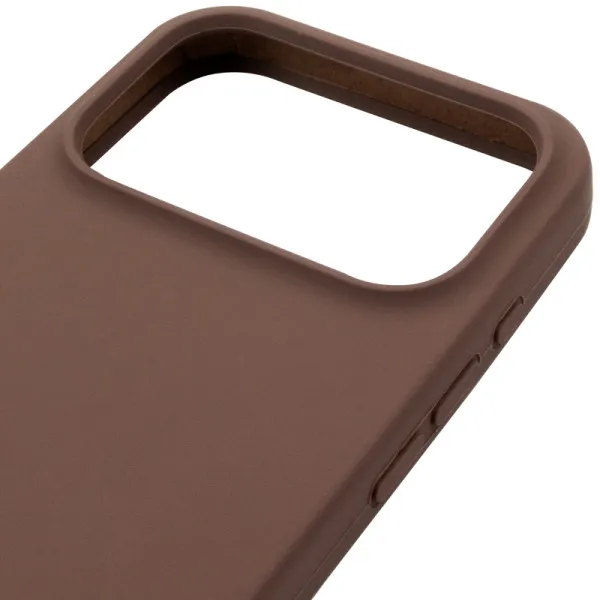 Чохол Silk Full Protective (AA) NO LOGO для Apple iPhone 17 Pro / 18 Pro (6.3") — Коричневий — фото 4 Чохол Silk Full Protective (AA) NO LOGO для Apple iPhone 17 Pro / 18 Pro (6.3") — Коричневий — фото 4
