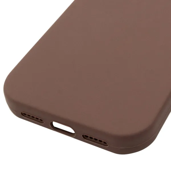 Чохол Silk Full Protective (AA) NO LOGO для Apple iPhone 17 Pro / 18 Pro (6.3") — Коричневий — фото 5 Чохол Silk Full Protective (AA) NO LOGO для Apple iPhone 17 Pro / 18 Pro (6.3") — Коричневий — фото 5