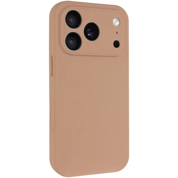 Чехол Silk Full Camera Protective (AA) NO LOGO для Apple iPhone 17 Pro / 18 Pro (6.3") — Бежевый — фото 1 Чехол Silk Full Camera Protective (AA) NO LOGO для Apple iPhone 17 Pro / 18 Pro (6.3") — Бежевый — фото 1