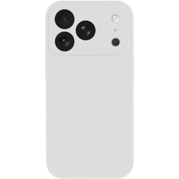 Чехол Silk Full Camera Protective (AA) NO LOGO для Apple iPhone 17 Pro / 18 Pro (6.3") — Белый — фото 2 Чехол Silk Full Camera Protective (AA) NO LOGO для Apple iPhone 17 Pro / 18 Pro (6.3") — Белый — фото 2