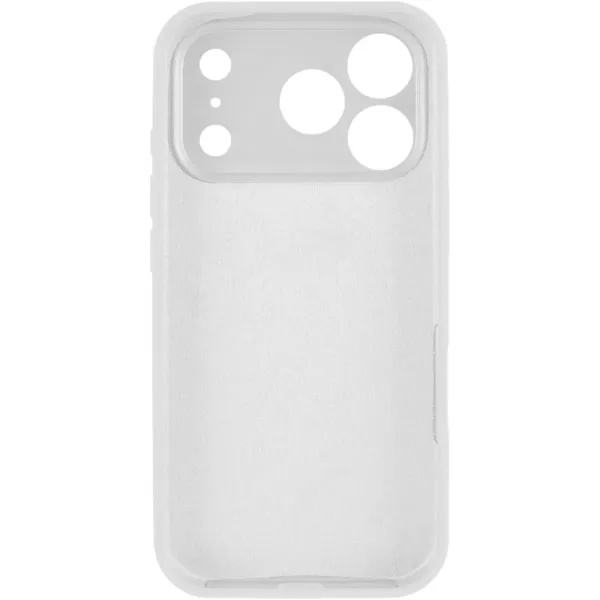 Чехол Silk Full Camera Protective (AA) NO LOGO для Apple iPhone 17 Pro / 18 Pro (6.3") — Белый — фото 3 Чехол Silk Full Camera Protective (AA) NO LOGO для Apple iPhone 17 Pro / 18 Pro (6.3") — Белый — фото 3
