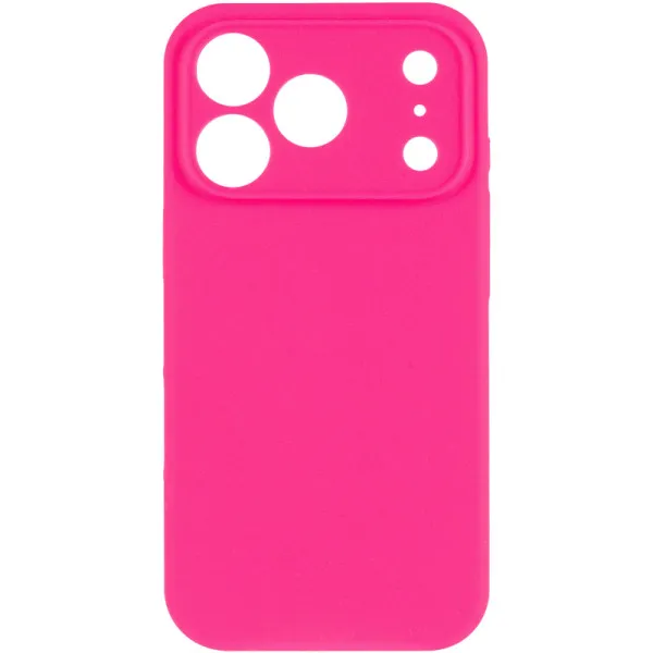 Чехол Silk Full Camera Protective (AA) NO LOGO для Apple iPhone 17 Pro / 18 Pro (6.3") — Розовый — фото 2 Чехол Silk Full Camera Protective (AA) NO LOGO для Apple iPhone 17 Pro / 18 Pro (6.3") — Розовый — фото 2