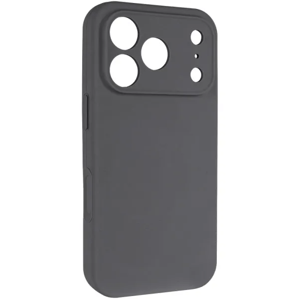 Чохол Silk Full Camera Protective (AA) NO LOGO для Apple iPhone 17 Pro / 18 Pro (6.3") — Сірий — фото 1