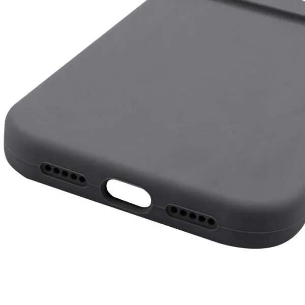 Чохол Silk Full Camera Protective (AA) NO LOGO для Apple iPhone 17 Pro / 18 Pro (6.3") — Сірий — фото 5