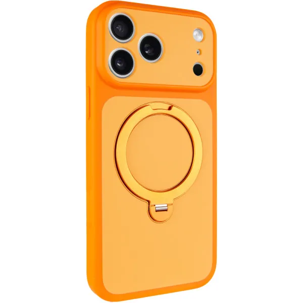 Чехол Ummi Full Camera with Magnetic Fit HQ Ring для Apple iPhone 18 Pro / 17 Pro (6.3") — Оранжевый — фото 1 Чехол Ummi Full Camera with Magnetic Fit HQ Ring для Apple iPhone 18 Pro / 17 Pro (6.3") — Оранжевый — фото 1