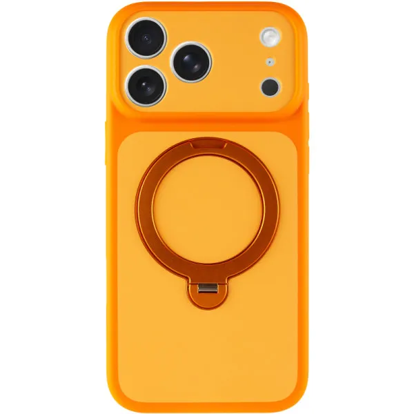 Чехол Ummi Full Camera with Magnetic Fit HQ Ring для Apple iPhone 18 Pro / 17 Pro (6.3") — Оранжевый — фото 2 Чехол Ummi Full Camera with Magnetic Fit HQ Ring для Apple iPhone 18 Pro / 17 Pro (6.3") — Оранжевый — фото 2