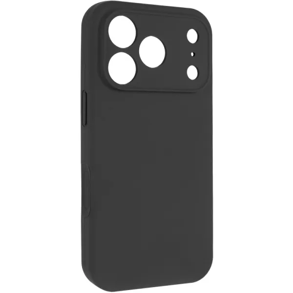 Чохол Silk Full Camera (AA) NO LOGO with Magnetic Fit для Apple iPhone 17 Pro / 18 Pro (6.3") — Чорний — фото 1 Чохол Silk Full Camera (AA) NO LOGO with Magnetic Fit для Apple iPhone 17 Pro / 18 Pro (6.3") — Чорний — фото 1