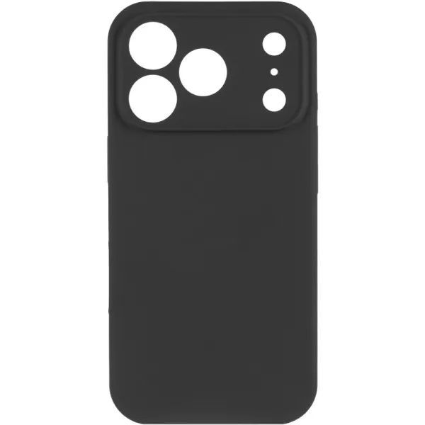 Чохол Silk Full Camera (AA) NO LOGO with Magnetic Fit для Apple iPhone 17 Pro / 18 Pro (6.3") — Чорний — фото 2 Чохол Silk Full Camera (AA) NO LOGO with Magnetic Fit для Apple iPhone 17 Pro / 18 Pro (6.3") — Чорний — фото 2