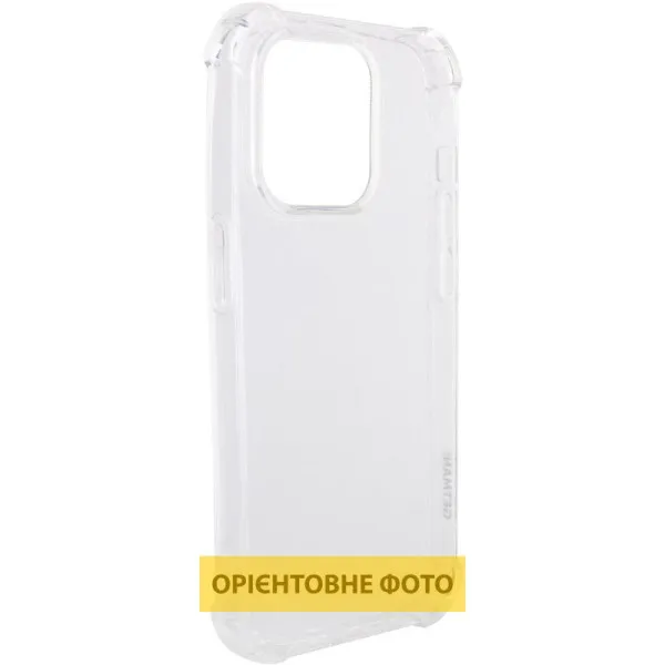 TPU чохол GETMAN Ease logo посилені кути для Apple iPhone 17 (6.3") — Прозорий — фото 4 TPU чохол GETMAN Ease logo посилені кути для Apple iPhone 17 (6.3") — Прозорий — фото 4