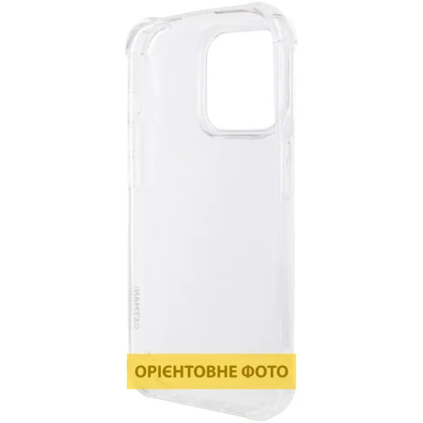 TPU чохол GETMAN Ease logo посилені кути для Apple iPhone 17 (6.3") — Прозорий — фото 5 TPU чохол GETMAN Ease logo посилені кути для Apple iPhone 17 (6.3") — Прозорий — фото 5