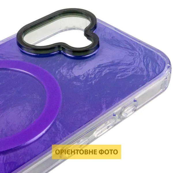 Чехол TPU Shiny Mountain Magnetic Fit для Apple iPhone 17 (6.3") — Фиолетовый — фото 1 Чехол TPU Shiny Mountain Magnetic Fit для Apple iPhone 17 (6.3") — Фиолетовый — фото 1