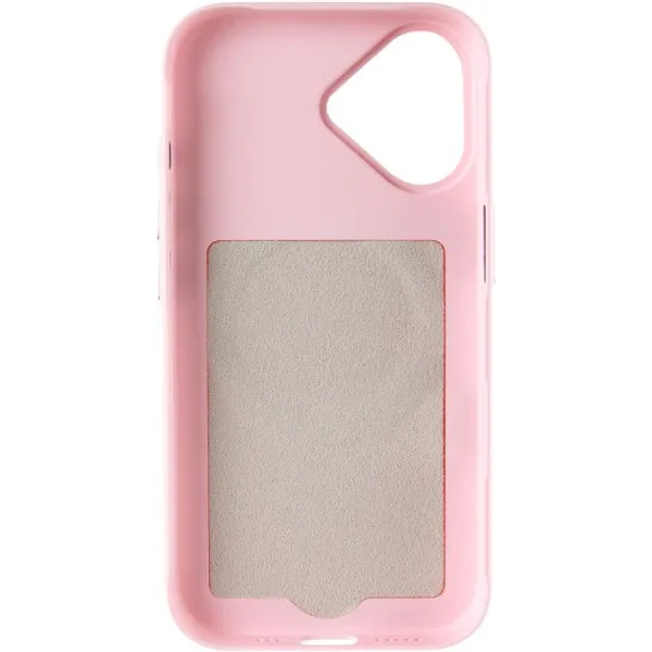 Чохол PC Textile Hybrid with Magnetic Fit для Apple iPhone 17 (6.3") — Рожевий — фото 5 Чохол PC Textile Hybrid with Magnetic Fit для Apple iPhone 17 (6.3") — Рожевий — фото 5