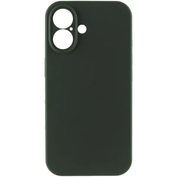 Чохол Silk Full Camera Protective (AA) NO LOGO для Apple iPhone 17 (6.3") — Зелений — фото 2 Чохол Silk Full Camera Protective (AA) NO LOGO для Apple iPhone 17 (6.3") — Зелений — фото 2