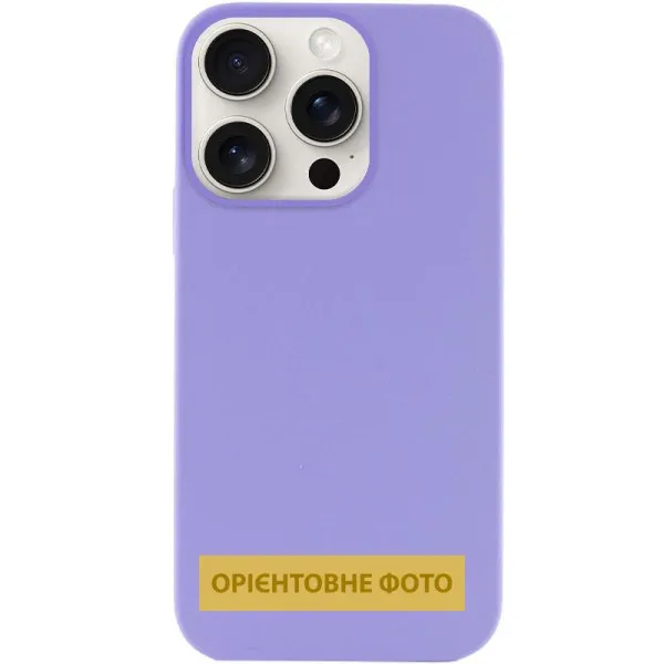 Чехол Silk (AA) NO LOGO with Magnetic Fit для Apple iPhone 17 (6.3") — Сиреневый — фото 1 Чехол Silk (AA) NO LOGO with Magnetic Fit для Apple iPhone 17 (6.3") — Сиреневый — фото 1