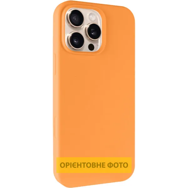 Чохол Silk Full Protective (AA) NO LOGO для Apple iPhone 17 (6.3") — Помаранчевий Чохол Silk Full Protective (AA) NO LOGO для Apple iPhone 17 (6.3") — Помаранчевий