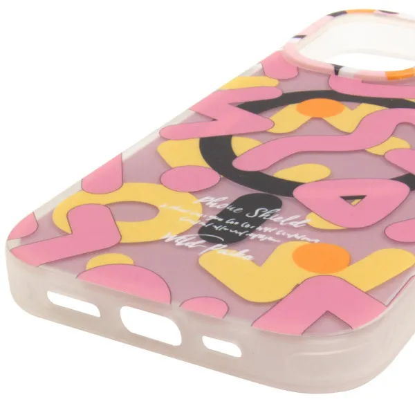 TPU чохол Pastel Chaos with Magnetic Fit для Apple iPhone 17 (6.3") — Рожевий — фото 5 TPU чохол Pastel Chaos with Magnetic Fit для Apple iPhone 17 (6.3") — Рожевий — фото 5