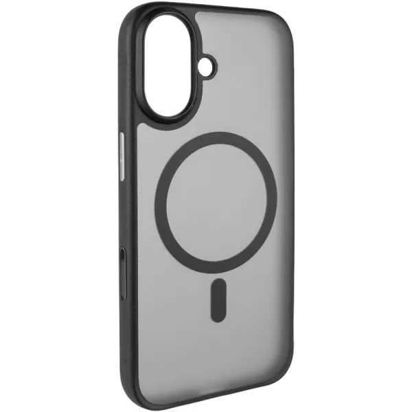 TPU+PC чехол Blueo Skin Friendly Frosted with Magnetic Fit для Apple iPhone 17 (6.3") — Черный — фото 1 TPU+PC чехол Blueo Skin Friendly Frosted with Magnetic Fit для Apple iPhone 17 (6.3") — Черный — фото 1