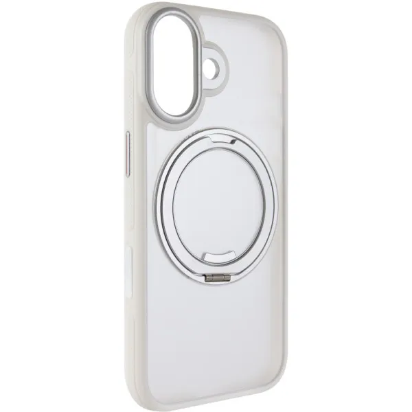 Чехол Ummi Stylish with Magnetic Fit для Apple iPhone 17 (6.3") — Белый — фото 1 Чехол Ummi Stylish with Magnetic Fit для Apple iPhone 17 (6.3") — Белый — фото 1