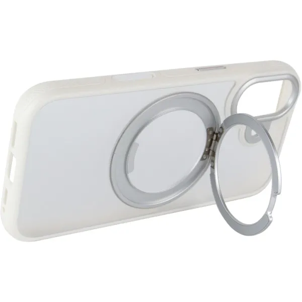 Чехол Ummi Stylish with Magnetic Fit для Apple iPhone 17 (6.3") — Белый — фото 5 Чехол Ummi Stylish with Magnetic Fit для Apple iPhone 17 (6.3") — Белый — фото 5