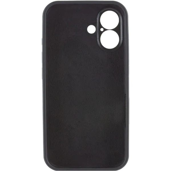 Чохол Silk Full Camera Protective (AA) NO LOGO для Apple iPhone 17 (6.3") — Чорний — фото 3 Чохол Silk Full Camera Protective (AA) NO LOGO для Apple iPhone 17 (6.3") — Чорний — фото 3