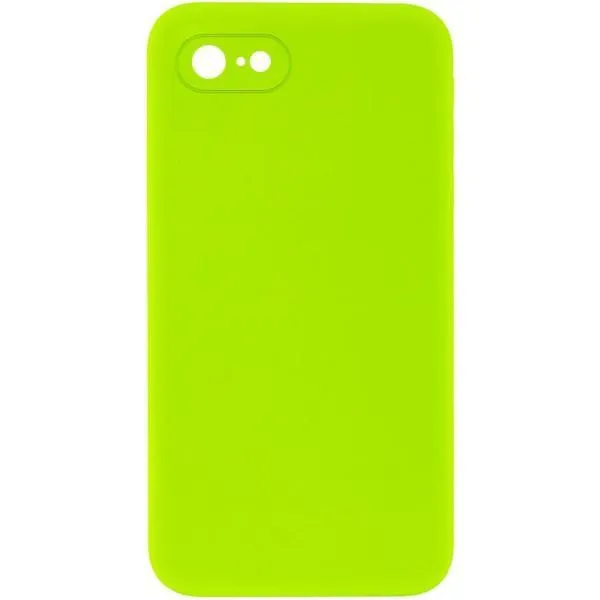 Silicone Case Square Full Camera Protective (AA) NOLOGO для Apple iPhone 6/6s (4.7") — Салатовый — фото 1 Silicone Case Square Full Camera Protective (AA) NOLOGO для Apple iPhone 6/6s (4.7") — Салатовый — фото 1