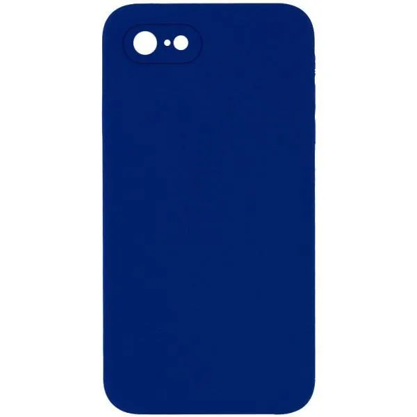 Silicone Case Square Full Camera Protective (AA) NOLOGO для Apple iPhone 6/6s (4.7") — Синий — фото 1 Silicone Case Square Full Camera Protective (AA) NOLOGO для Apple iPhone 6/6s (4.7") — Синий — фото 1
