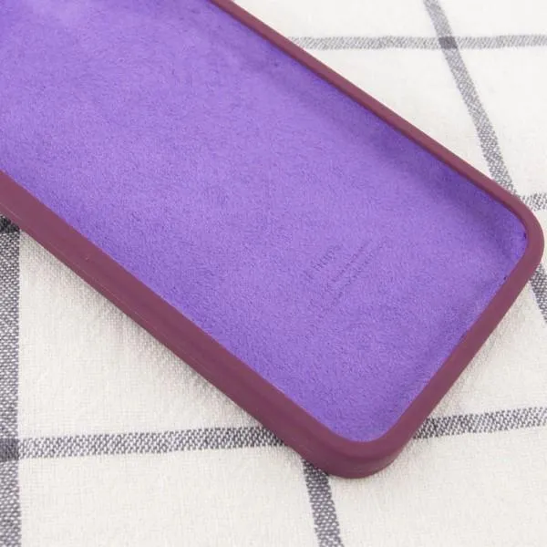Silicone Case Square Full Camera Protective (AA) NOLOGO для Apple iPhone 7 / 8 / SE (2020) (4.7") — Бордовый — фото 5 Silicone Case Square Full Camera Protective (AA) NOLOGO для Apple iPhone 7 / 8 / SE (2020) (4.7") — Бордовый — фото 5