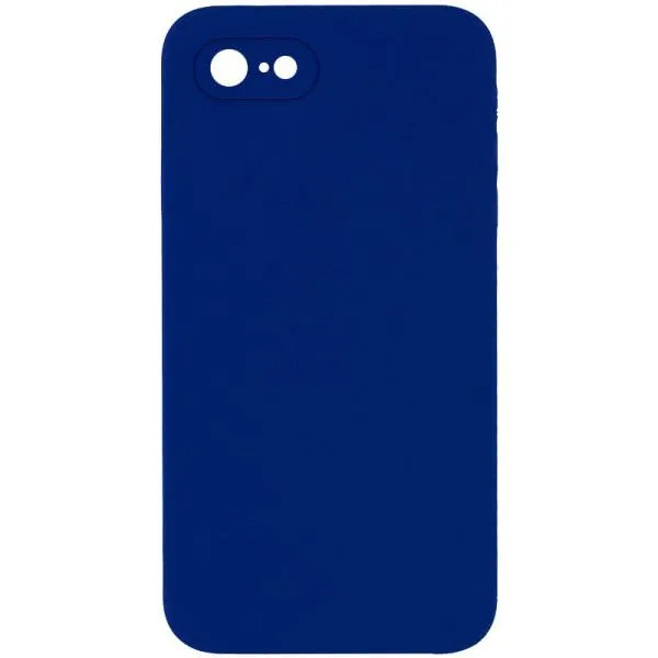 Чохол Silk Square Full Camera Protective (AA) NO LOGO для Apple iPhone 7/8/SE (2020) (4.7") — Синій — фото 2 Чохол Silk Square Full Camera Protective (AA) NO LOGO для Apple iPhone 7/8/SE (2020) (4.7") — Синій — фото 2