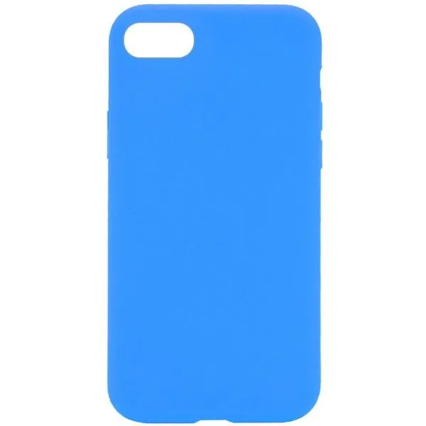 Чехол Silk Full Protective (AA) NO LOGO для Apple iPhone SE (2020) / 7 / 8 (4.7") — Голубой — фото 1 Чехол Silk Full Protective (AA) NO LOGO для Apple iPhone SE (2020) / 7 / 8 (4.7") — Голубой — фото 1