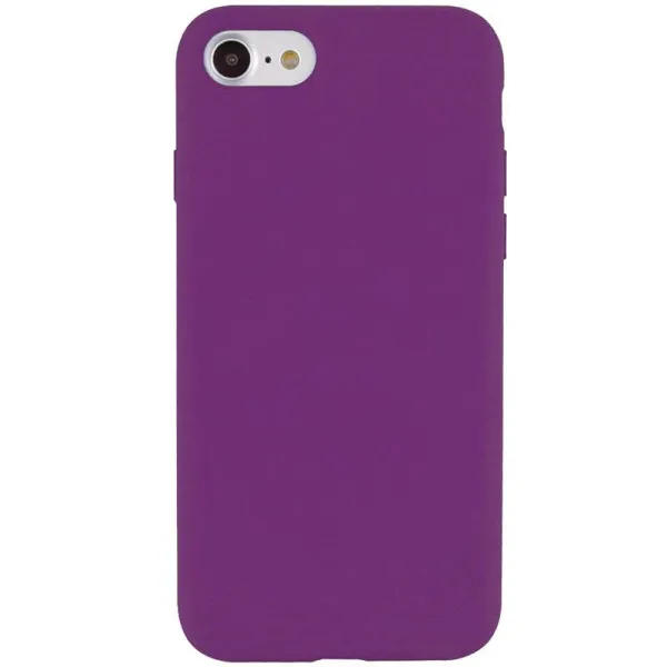 Чехол Silk Full Protective (AA) NO LOGO для Apple iPhone SE (2020) / 7 / 8 (4.7") — Фиолетовый — фото 3 Чехол Silk Full Protective (AA) NO LOGO для Apple iPhone SE (2020) / 7 / 8 (4.7") — Фиолетовый — фото 3