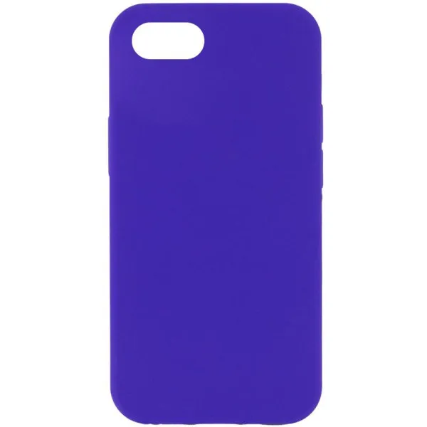 Чехол Silk Full Protective (AA) NO LOGO для Apple iPhone SE (2020) / 7 / 8 (4.7") — Фиолетовый — фото 4 Чехол Silk Full Protective (AA) NO LOGO для Apple iPhone SE (2020) / 7 / 8 (4.7") — Фиолетовый — фото 4