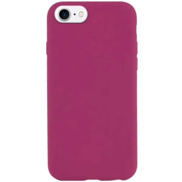 Чехол Silk Full Protective (AA) NO LOGO для Apple iPhone SE (2020) / 7 / 8 (4.7") — Бордовый — фото 1 Чехол Silk Full Protective (AA) NO LOGO для Apple iPhone SE (2020) / 7 / 8 (4.7") — Бордовый — фото 1