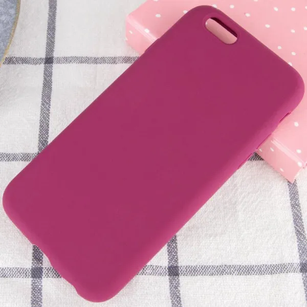 Чехол Silk Full Protective (AA) NO LOGO для Apple iPhone SE (2020) / 7 / 8 (4.7") — Бордовый — фото 2 Чехол Silk Full Protective (AA) NO LOGO для Apple iPhone SE (2020) / 7 / 8 (4.7") — Бордовый — фото 2