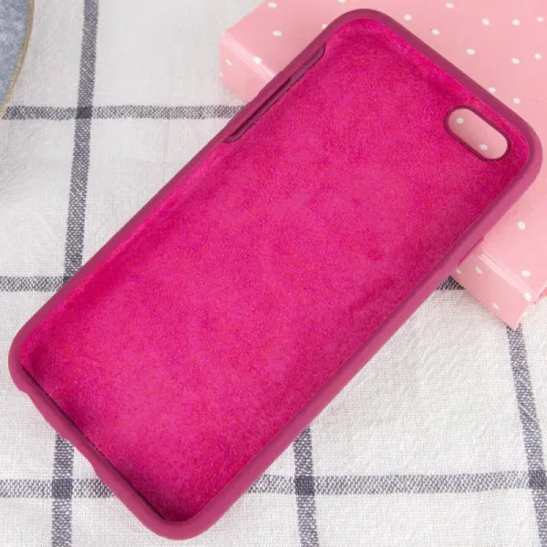 Чехол Silk Full Protective (AA) NO LOGO для Apple iPhone SE (2020) / 7 / 8 (4.7") — Бордовый — фото 3 Чехол Silk Full Protective (AA) NO LOGO для Apple iPhone SE (2020) / 7 / 8 (4.7") — Бордовый — фото 3