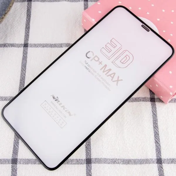 Защитное стекло Nillkin (CP+ max 3D) (full glue) для Apple iPhone 11 Pro (5.8") / X (5.8")/XS (5.8") — Черный — фото 3 Защитное стекло Nillkin (CP+ max 3D) (full glue) для Apple iPhone 11 Pro (5.8") / X (5.8")/XS (5.8") — Черный — фото 3