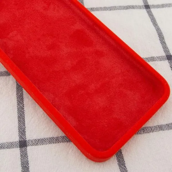 Silicone Case Square Full Camera Protective (AA) NOLOGO для Apple iPhone 11 Pro (5.8") — Красный — фото 3 Silicone Case Square Full Camera Protective (AA) NOLOGO для Apple iPhone 11 Pro (5.8") — Красный — фото 3