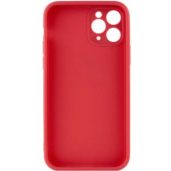 Силиконовый чехол Candy Full Camera для Apple iPhone 11 Pro (5.8") — Красный — фото 2 Силиконовый чехол Candy Full Camera для Apple iPhone 11 Pro (5.8") — Красный — фото 2