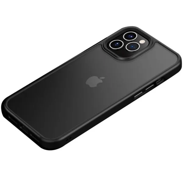 TPU+PC чохол Metal Buttons для Apple iPhone 11 Pro (5.8") — Чорний TPU+PC чохол Metal Buttons для Apple iPhone 11 Pro (5.8") — Чорний